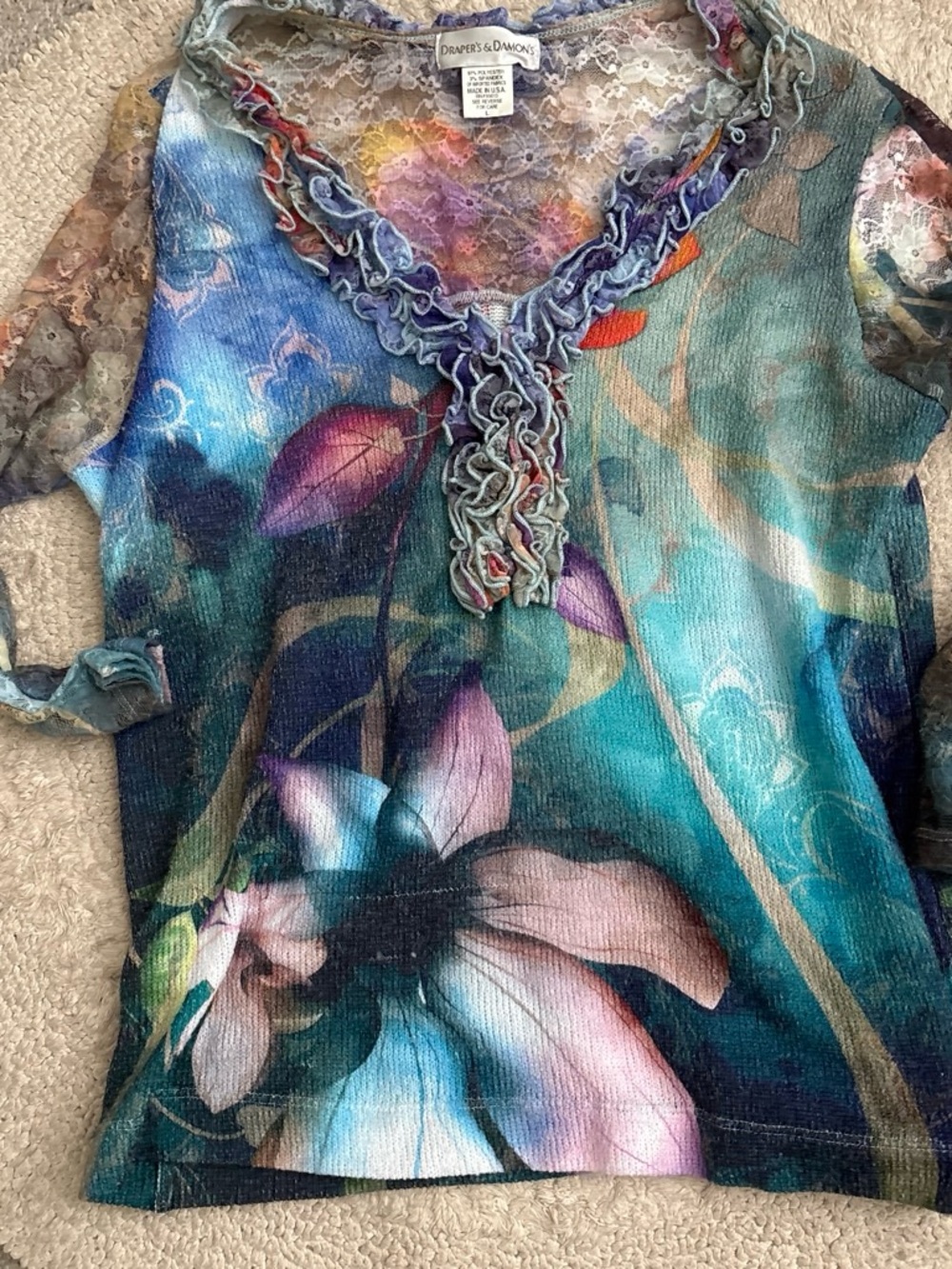 Chiffon blouse - Picture 2 of 3